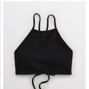 High neck bikini top